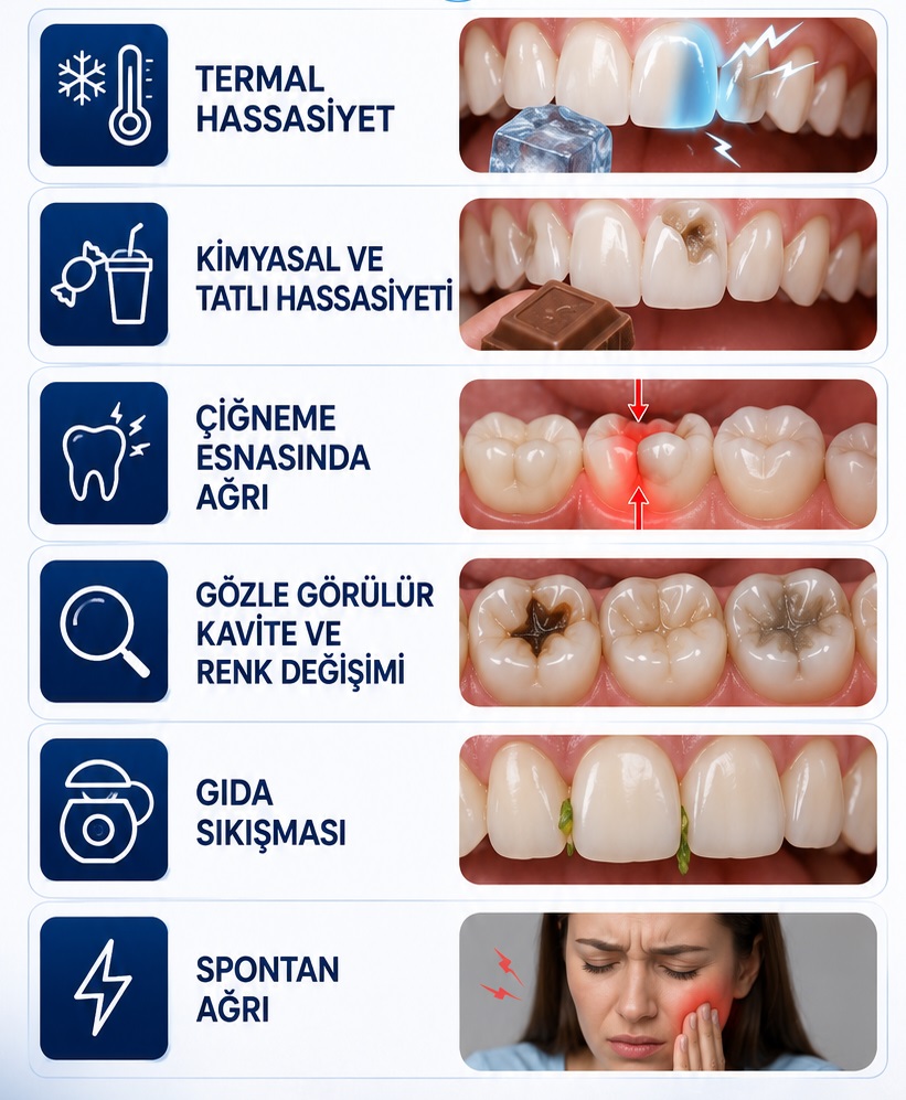Diş Dolgusu2 Diş Dolgusu Gerektiren Belirtiler Nelerdir?