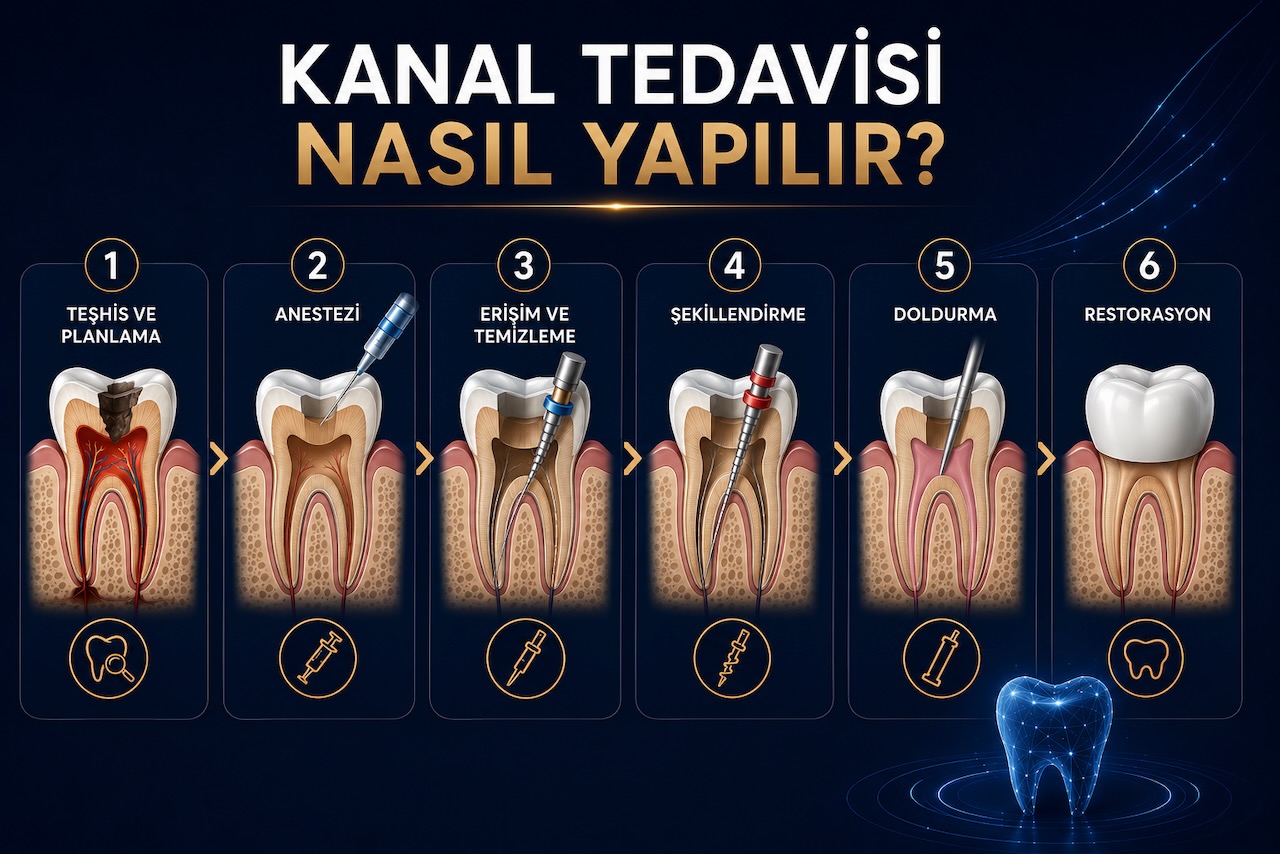 Kanal Tedavisi Nasıl Yapılır? Aşama Aşama Süreç