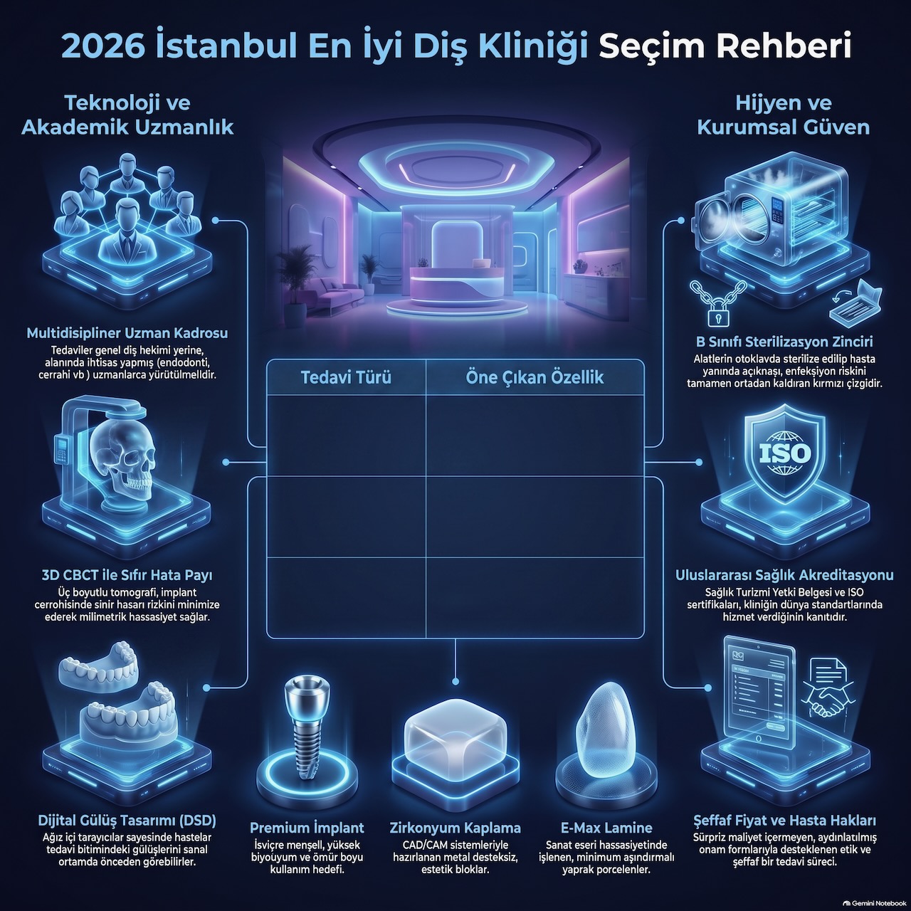 En İyi Diş Kliniği İstanbul 2026 Kriterleri: Hangi Faktörler Öne Çıkıyor?