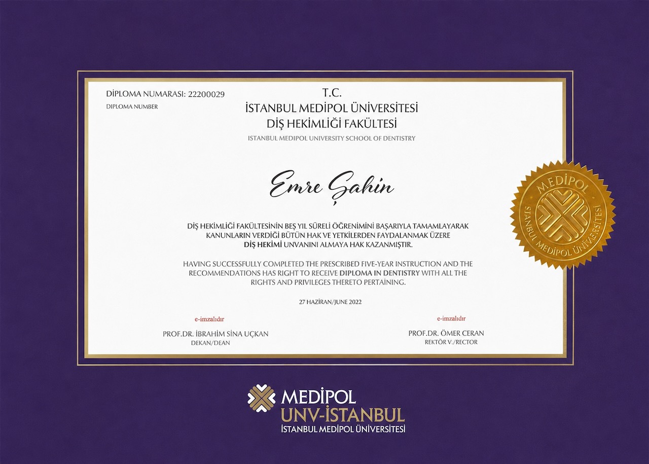 Dt. Emre Şahin- cert1 Dt. Emre Şahin- cert1