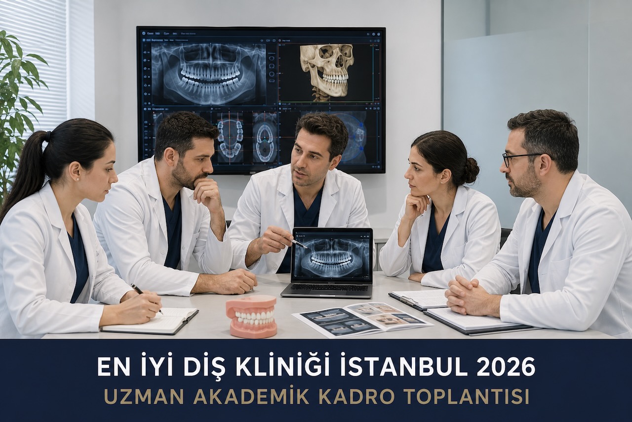 en iyi diş kliniği İstanbul 2026 değerlendirmesinde hekim kadrosunun akademik