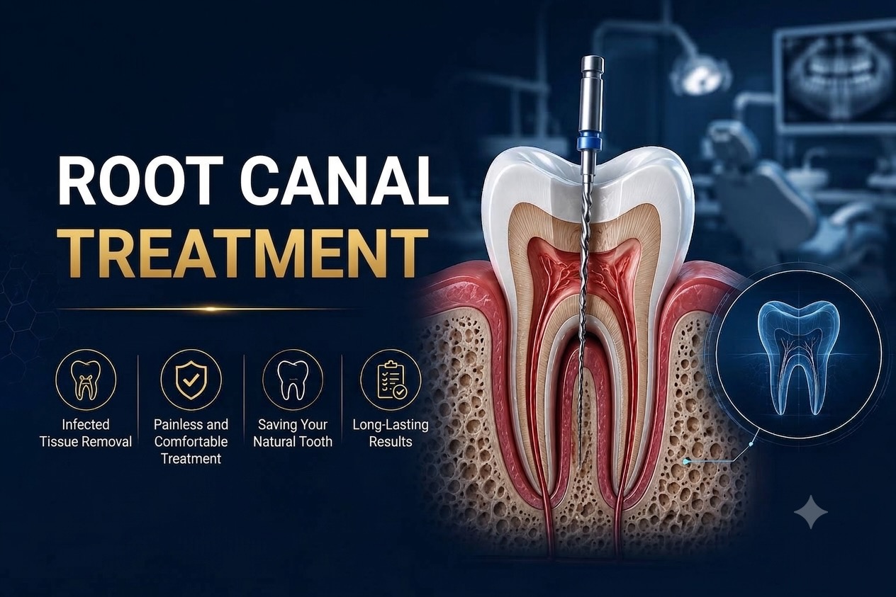 Root canal treatment for severe tooth sensitivity