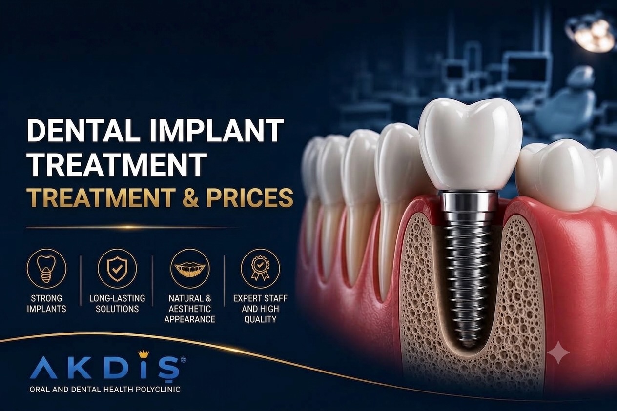 Dental implant structure in oral implantology