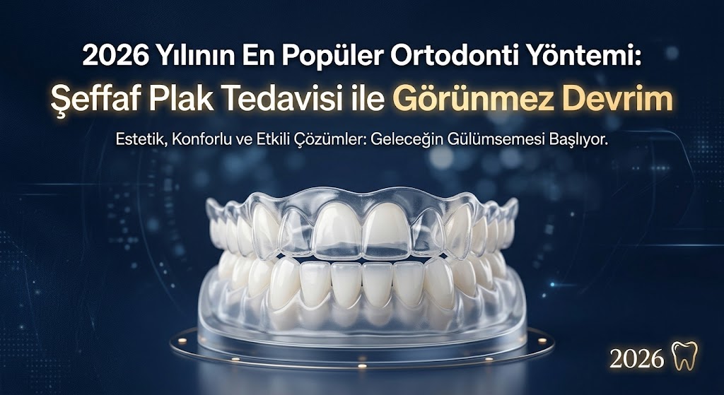2026 Yılının En Popüler Ortodonti Yöntemi: Şeffaf Plak Tedavisi ile Görünmez Devrim